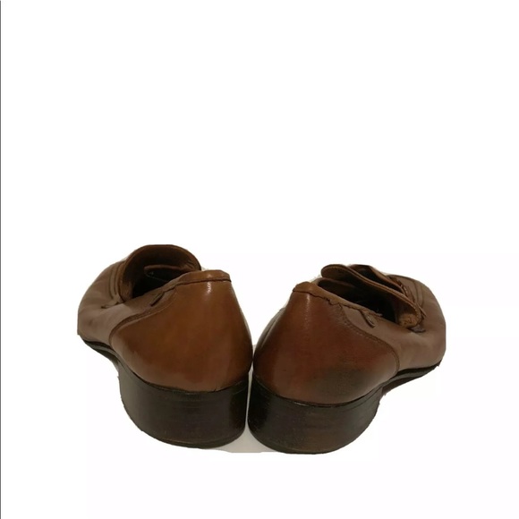 French Shriner Mens Size 10.5 M Brown Leather - Picture 5 of 7